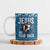 Jesus Has Your Back Jiu Jitsu Christmas Ceramic Mug Funny Xmas Holiday Patterns - Wonder Print Shop
