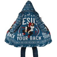 Jesus Has Your Back Jiu Jitsu Christmas Cloak Funny Xmas Holiday Patterns - Wonder Print Shop
