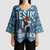 Jesus Has Your Back Jiu Jitsu Christmas Kimono Sleeve Blouse Funny Xmas Holiday Patterns - Wonder Print Shop
