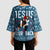 Jesus Has Your Back Jiu Jitsu Christmas Kimono Sleeve Blouse Funny Xmas Holiday Patterns - Wonder Print Shop