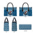 Jesus Has Your Back Jiu Jitsu Christmas Leather Bag Funny Xmas Holiday Patterns - Wonder Print Shop