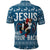 Jesus Has Your Back Jiu Jitsu Christmas Polo Shirt Funny Xmas Holiday Patterns - Wonder Print Shop