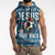 Jesus Has Your Back Jiu Jitsu Christmas Sleeveless Hoodie Funny Xmas Holiday Patterns - Wonder Print Shop