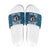 Jesus Has Your Back Jiu Jitsu Christmas Slide Sandals Funny Xmas Holiday Patterns - Wonder Print Shop