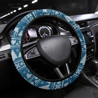 Jesus Has Your Back Jiu Jitsu Christmas Steering Wheel Cover Funny Xmas Holiday Patterns - Wonder Print Shop