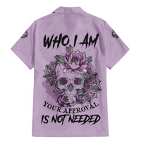 I Am Who I Am Skull Family Matching Mermaid Dress and Hawaiian Shirt - Wonder Print Shop