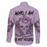 I Am Who I Am Skull Family Matching Mermaid Dress and Hawaiian Shirt - Wonder Print Shop