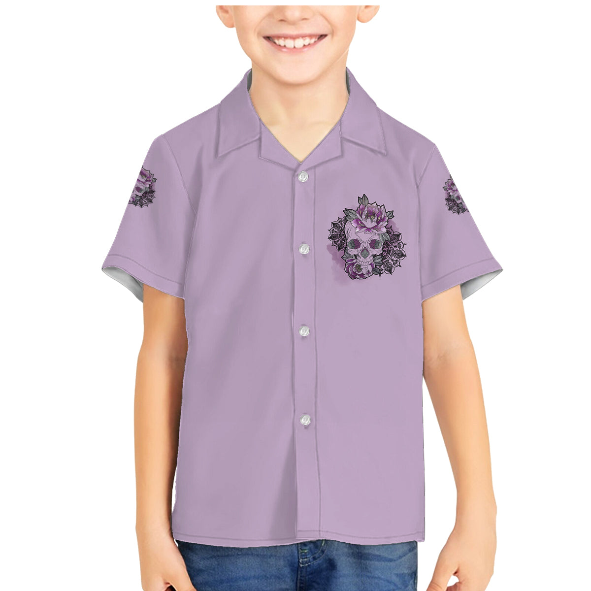 I Am Who I Am Skull Family Matching Mermaid Dress and Hawaiian Shirt - Wonder Print Shop