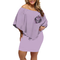 I Am Who I Am Skull Family Matching Off Shoulder Short Dress and Hawaiian Shirt - Wonder Print Shop