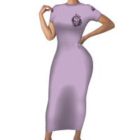 I Am Who I Am Skull Family Matching Short Sleeve Bodycon Dress and Hawaiian Shirt - Wonder Print Shop