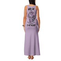 I Am Who I Am Skull Family Matching Tank Maxi Dress and Hawaiian Shirt - Wonder Print Shop