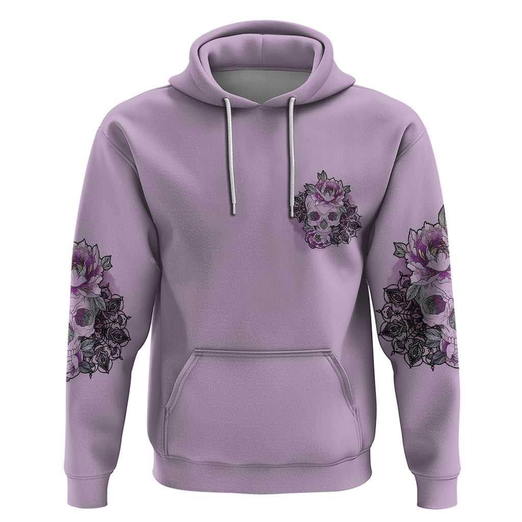 I Am Who I Am Skull Hoodie - Wonder Print Shop