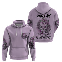I Am Who I Am Skull Hoodie - Wonder Print Shop