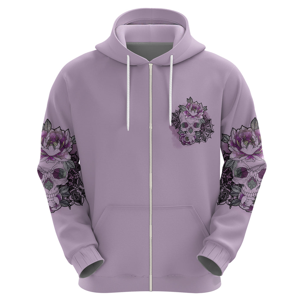 I Am Who I Am Skull Hoodie - Wonder Print Shop