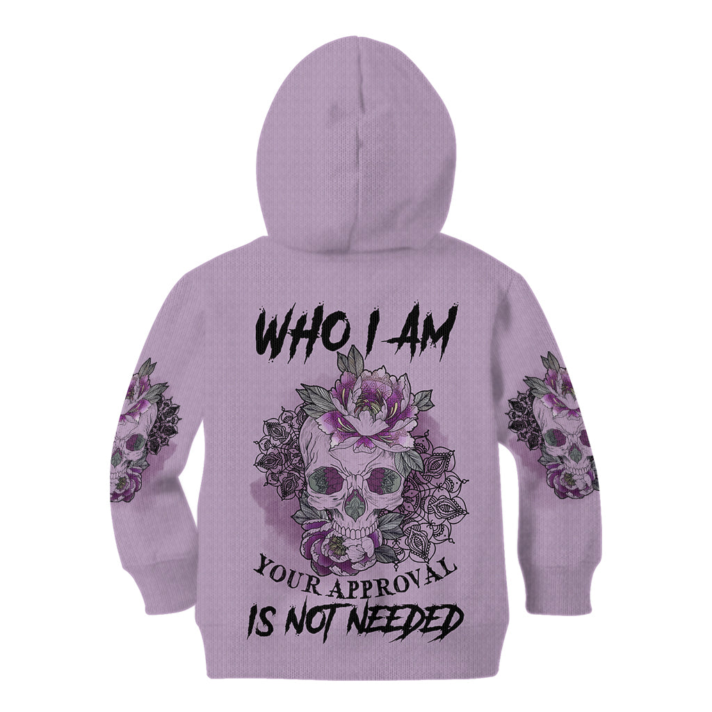 I Am Who I Am Skull Kid Hoodie - Wonder Print Shop