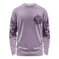 I Am Who I Am Skull Long Sleeve Shirt - Wonder Print Shop