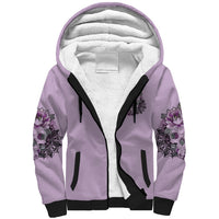 I Am Who I Am Skull Sherpa Hoodie - Wonder Print Shop
