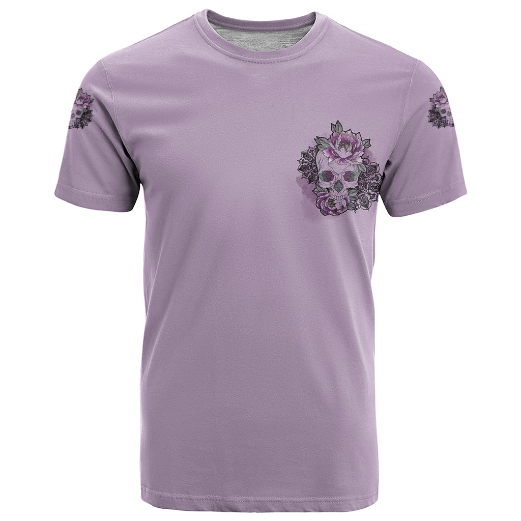 I Am Who I Am Skull T Shirt - Wonder Print Shop