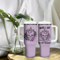 I Am Who I Am Skull Tumbler With Handle - Wonder Print Shop
