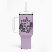 I Am Who I Am Skull Tumbler With Handle - Wonder Print Shop