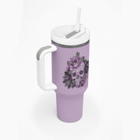 I Am Who I Am Skull Tumbler With Handle - Wonder Print Shop