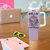 I Am Who I Am Skull Tumbler With Handle - Wonder Print Shop