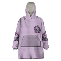 I Am Who I Am Skull Wearable Blanket Hoodie - Wonder Print Shop