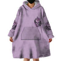 I Am Who I Am Skull Wearable Blanket Hoodie - Wonder Print Shop