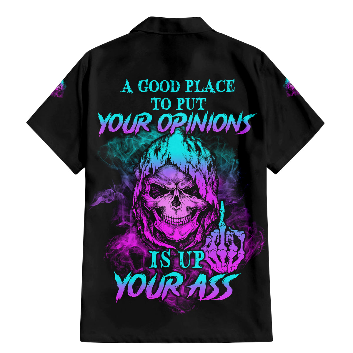 A Good Place To Put Your Opinions Family Matching Mermaid Dress and Hawaiian Shirt - Wonder Print Shop