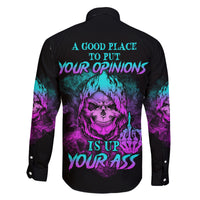 A Good Place To Put Your Opinions Family Matching Summer Maxi Dress and Hawaiian Shirt - Wonder Print Shop