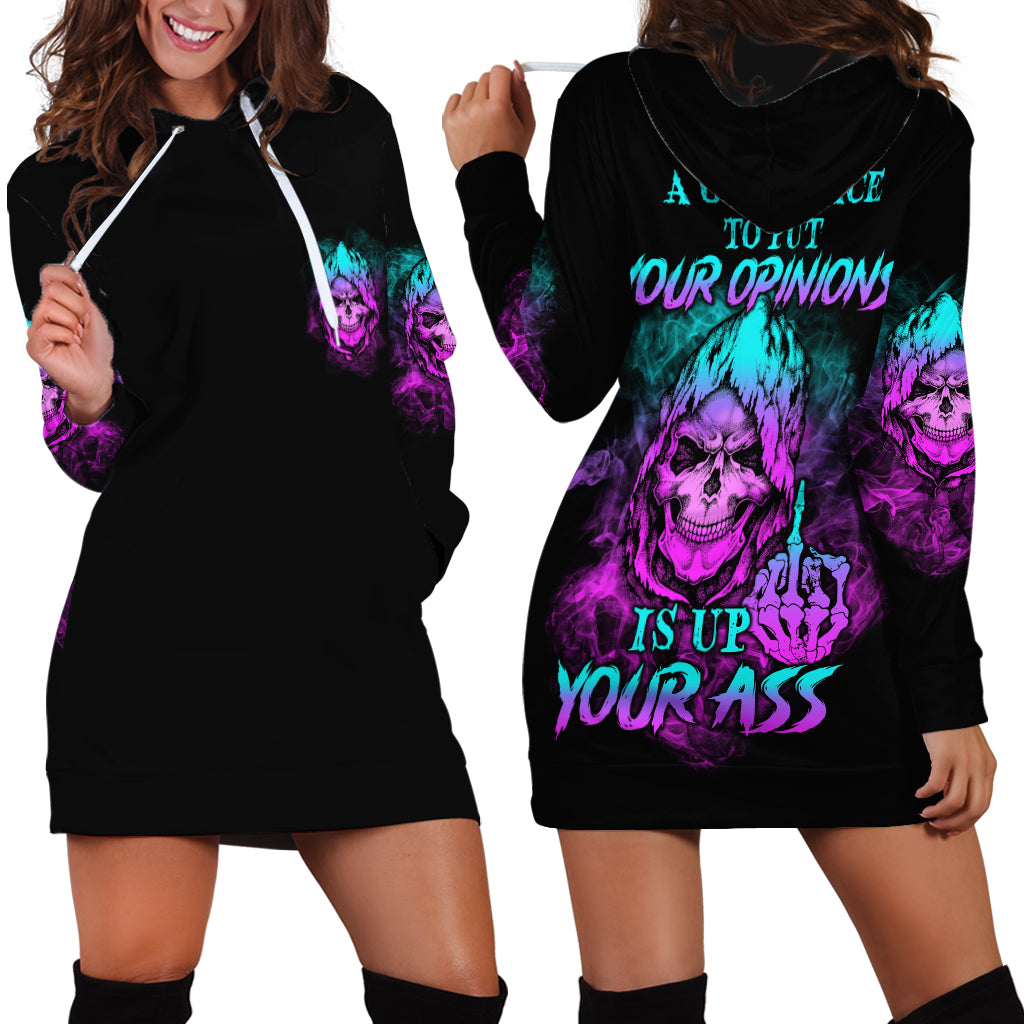 A Good Place To Put Your Opinions Hoodie Dress - Wonder Print Shop
