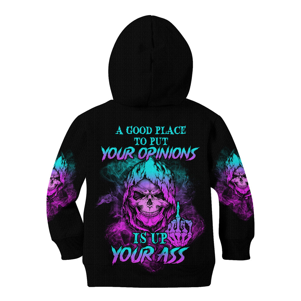 A Good Place To Put Your Opinions Kid Hoodie - Wonder Print Shop