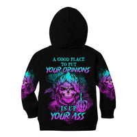 A Good Place To Put Your Opinions Kid Hoodie - Wonder Print Shop