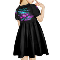 A Good Place To Put Your Opinions Kid Short Sleeve Dress - Wonder Print Shop