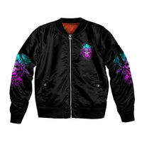 A Good Place To Put Your Opinions Sleeve Zip Bomber Jacket - Wonder Print Shop