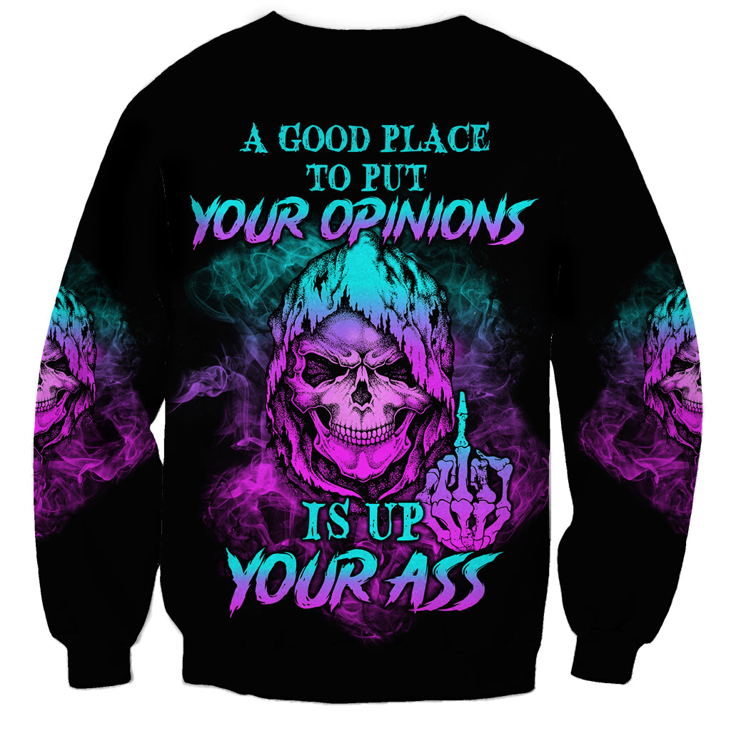 A Good Place To Put Your Opinions Sweatshirt - Wonder Print Shop
