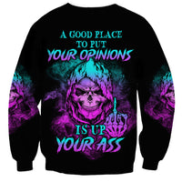 A Good Place To Put Your Opinions Sweatshirt - Wonder Print Shop