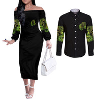 my-give-a-f-is-broken-reaper-couples-matching-off-the-shoulder-long-sleeve-dress-and-long-sleeve-button-shirt