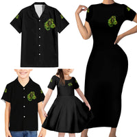My Give A F Is Broken Reaper Family Matching Short Sleeve Bodycon Dress and Hawaiian Shirt - Wonder Print Shop