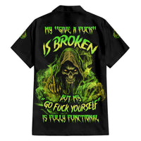 My Give A F Is Broken Reaper Hawaiian Shirt - Wonder Print Shop