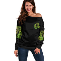 My Give A F Is Broken Reaper Off Shoulder Sweater - Wonder Print Shop