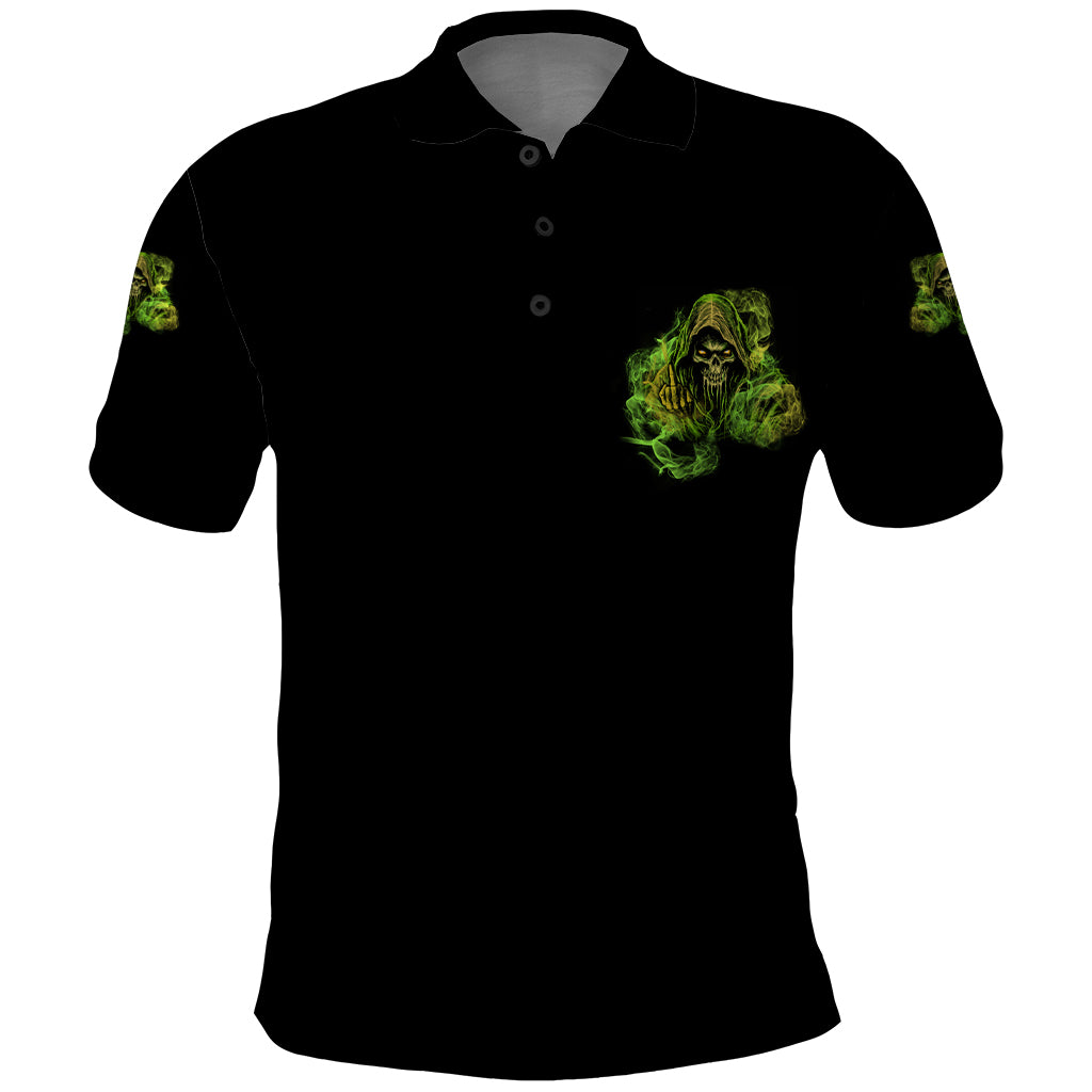 My Give A F Is Broken Reaper Polo Shirt - Wonder Print Shop