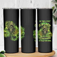 My Give A F Is Broken Reaper Skinny Tumbler - Wonder Print Shop