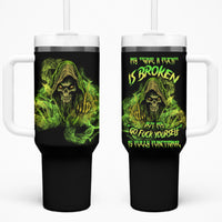 My Give A F Is Broken Reaper Tumbler With Handle - Wonder Print Shop
