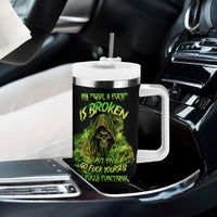 My Give A F Is Broken Reaper Tumbler With Handle - Wonder Print Shop