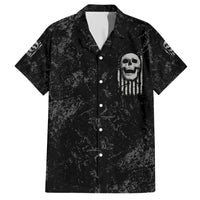 IDGAF Flag Skull Hawaiian Shirt - Wonder Print Shop