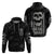 IDGAF Flag Skull Hoodie - Wonder Print Shop