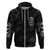 IDGAF Flag Skull Hoodie - Wonder Print Shop