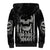 IDGAF Flag Skull Sherpa Hoodie - Wonder Print Shop