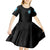 Salty Witch Mermaid Halloween Kid Short Sleeve Dress - Wonder Print Shop